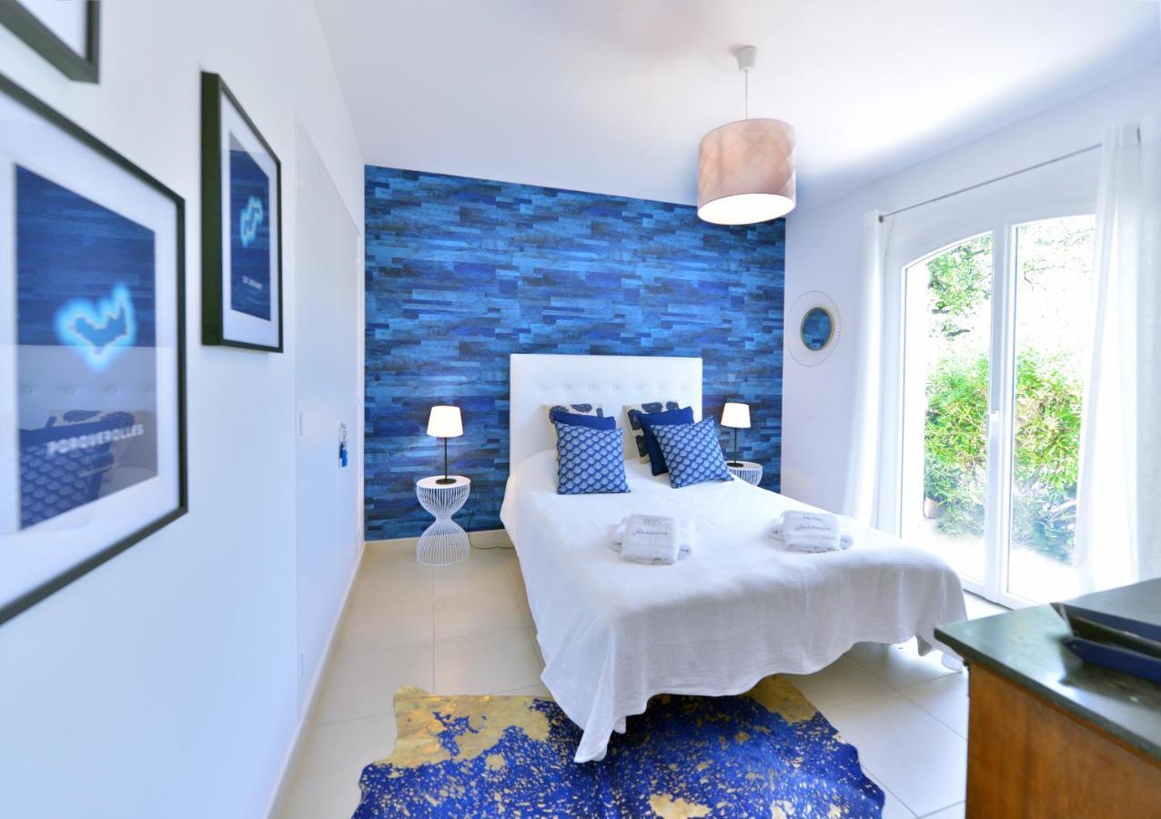 Villa Jucanos - Vue Mer Panoramique Golfe De St-Tropez 카발레르쉬르메르 외부 사진