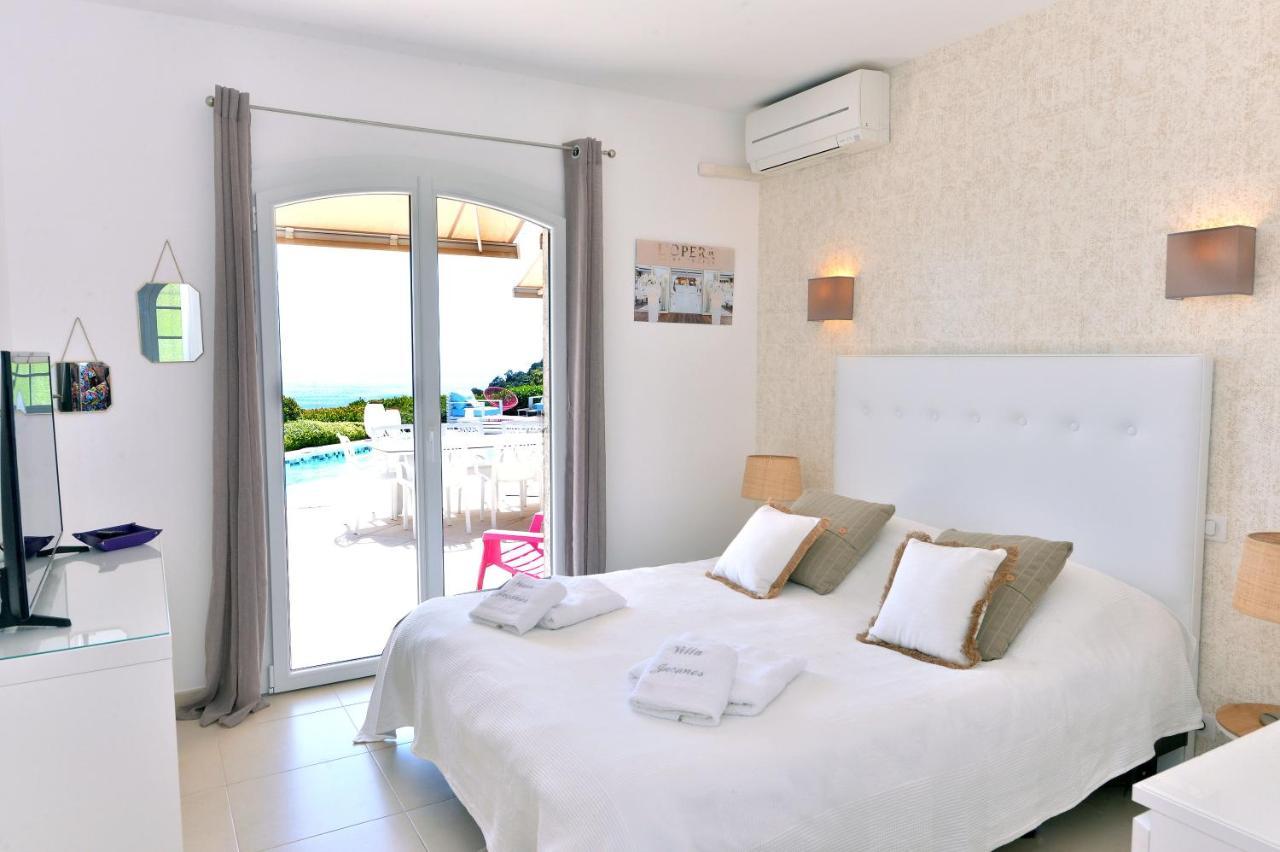 Villa Jucanos - Vue Mer Panoramique Golfe De St-Tropez 카발레르쉬르메르 외부 사진