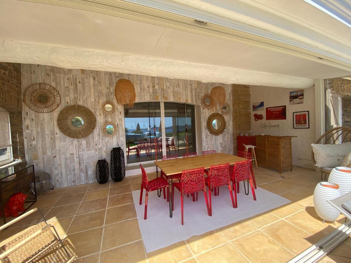 Villa Jucanos - Vue Mer Panoramique Golfe De St-Tropez 카발레르쉬르메르 외부 사진